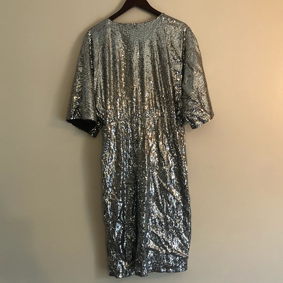 H&M Sequin Dress Size 14 - Picture 6 of 6